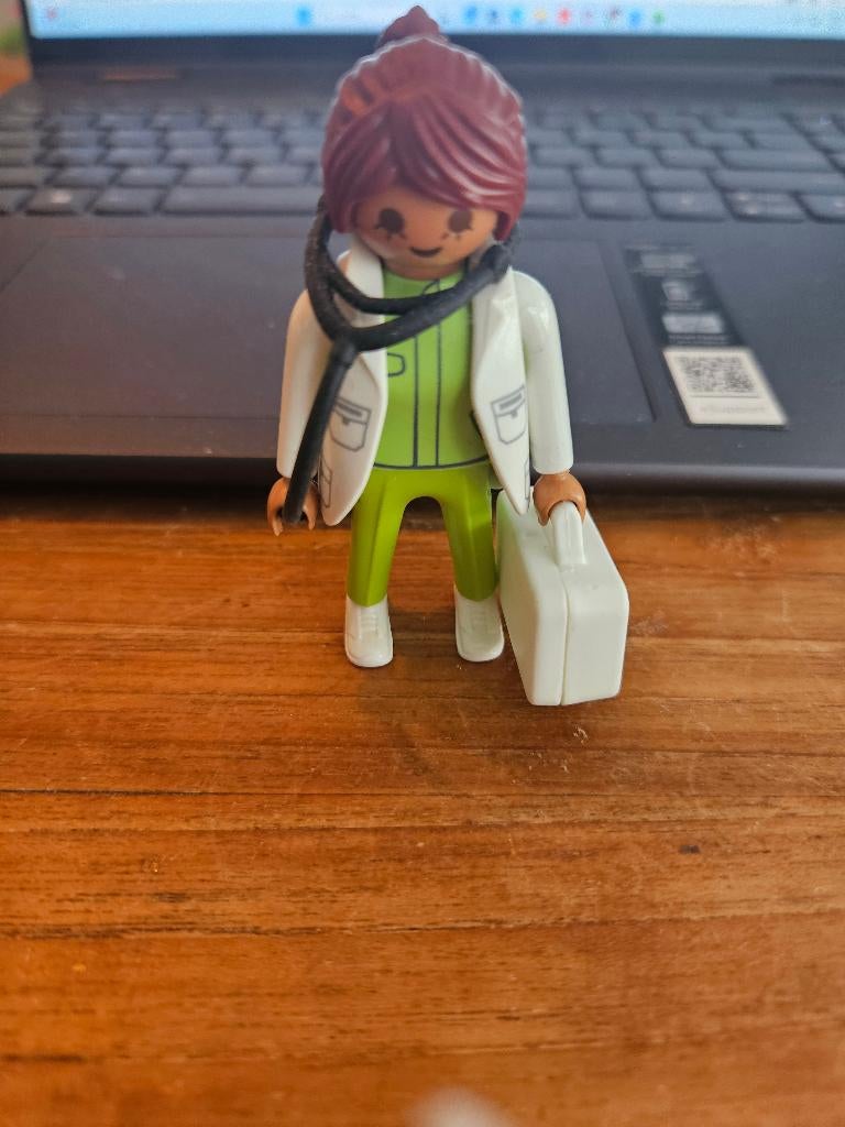 Playmobil dokter, Kinderen en Baby's, Ophalen of Verzenden, Zo goed als nieuw, Los Playmobil