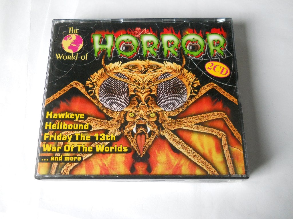 2 CD S - THE WORLD OF HORROR, Cd's en Dvd's, Hardcore, Ophalen of Verzenden, Zo goed als nieuw, Verzamelalbum
