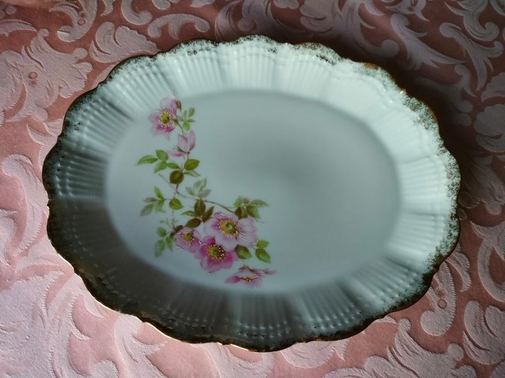 Ovaal serveerbord Limoges Giraud, Antiek en Kunst, Ophalen