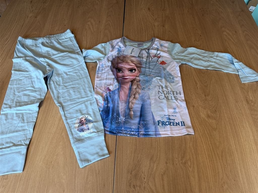 Disney Frozen Pyjama - 7-8 Jaar, Kinderen en Baby's, Kinderkleding | Overige, Ophalen of Verzenden, Zo goed als nieuw