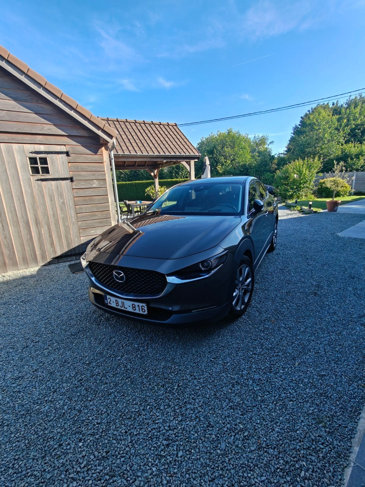 Mazda CX-30 2.0i SKYACTIV-G MHE Skycruise Bose, Auto's, Mazda, 1998 cc, Bruin, Leder, Handgeschakeld
