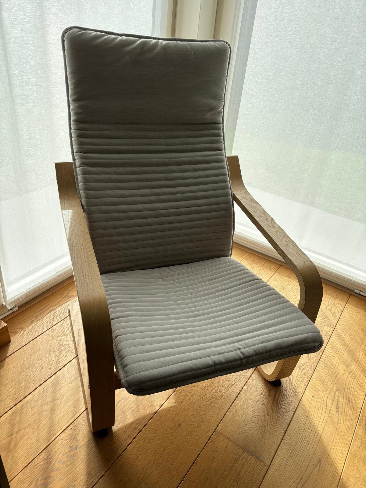 Poäng zetel ikea, Enlèvement, Comme neuf, Bois