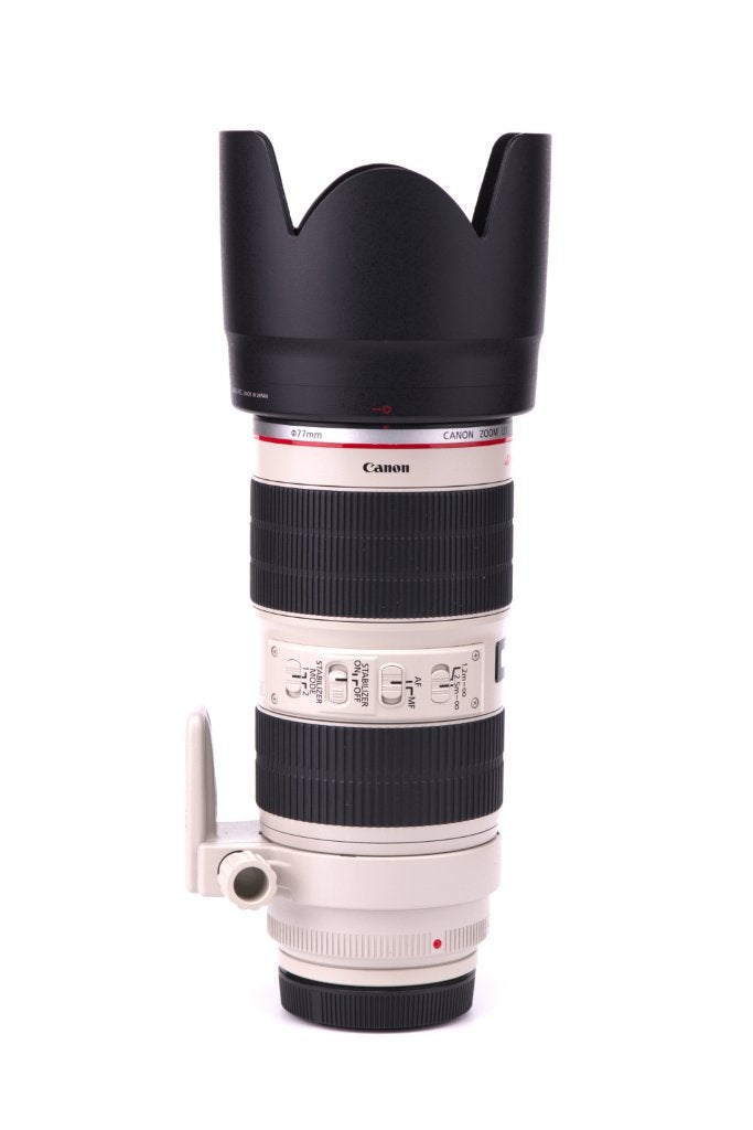 Canon EF 70-200 F2.8 II IS USM L Serie 2, Téléobjectif, Comme neuf, Collier de trépied, Canon EF