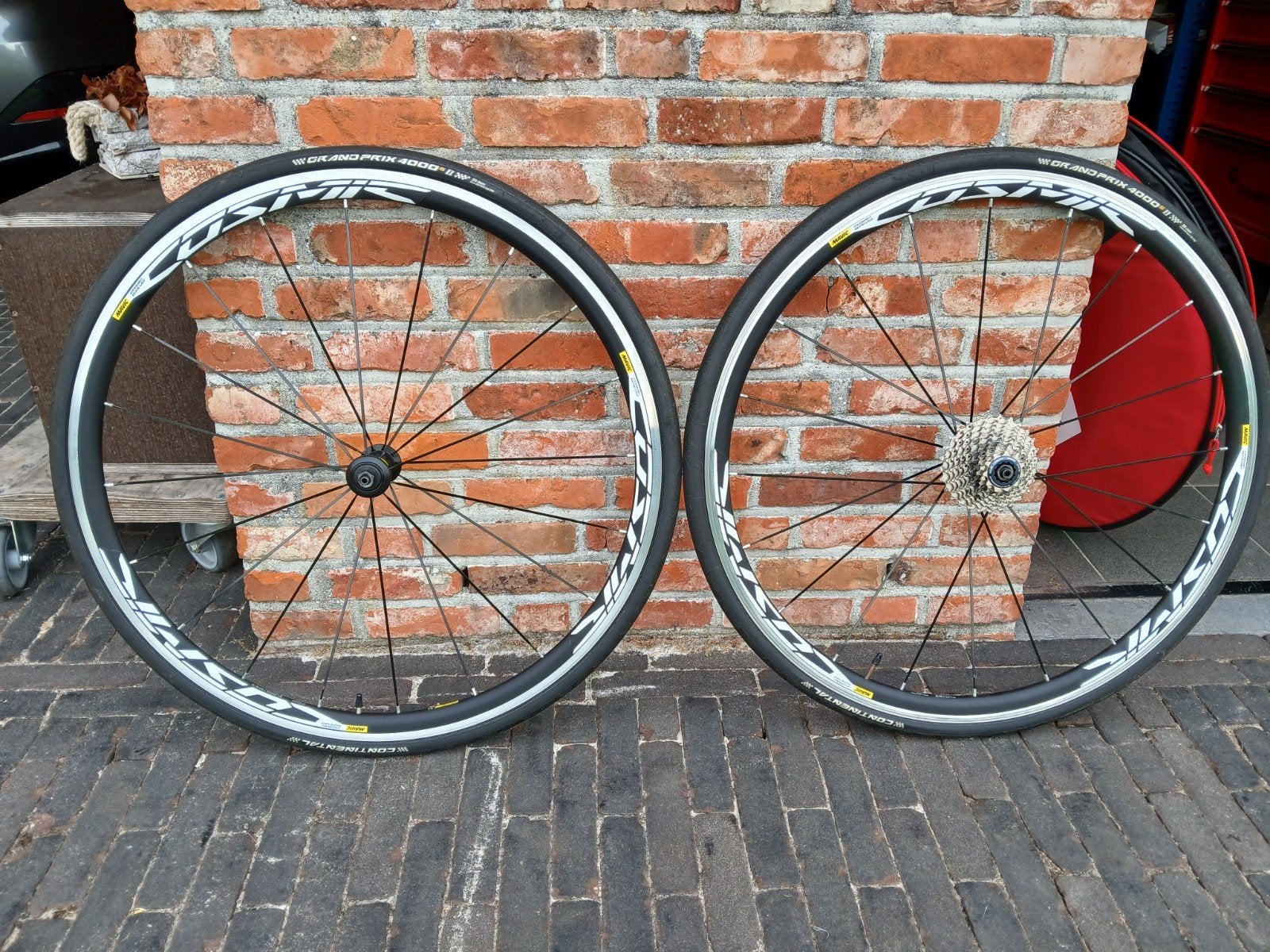 Mavic cosmic elite UST, Ophalen