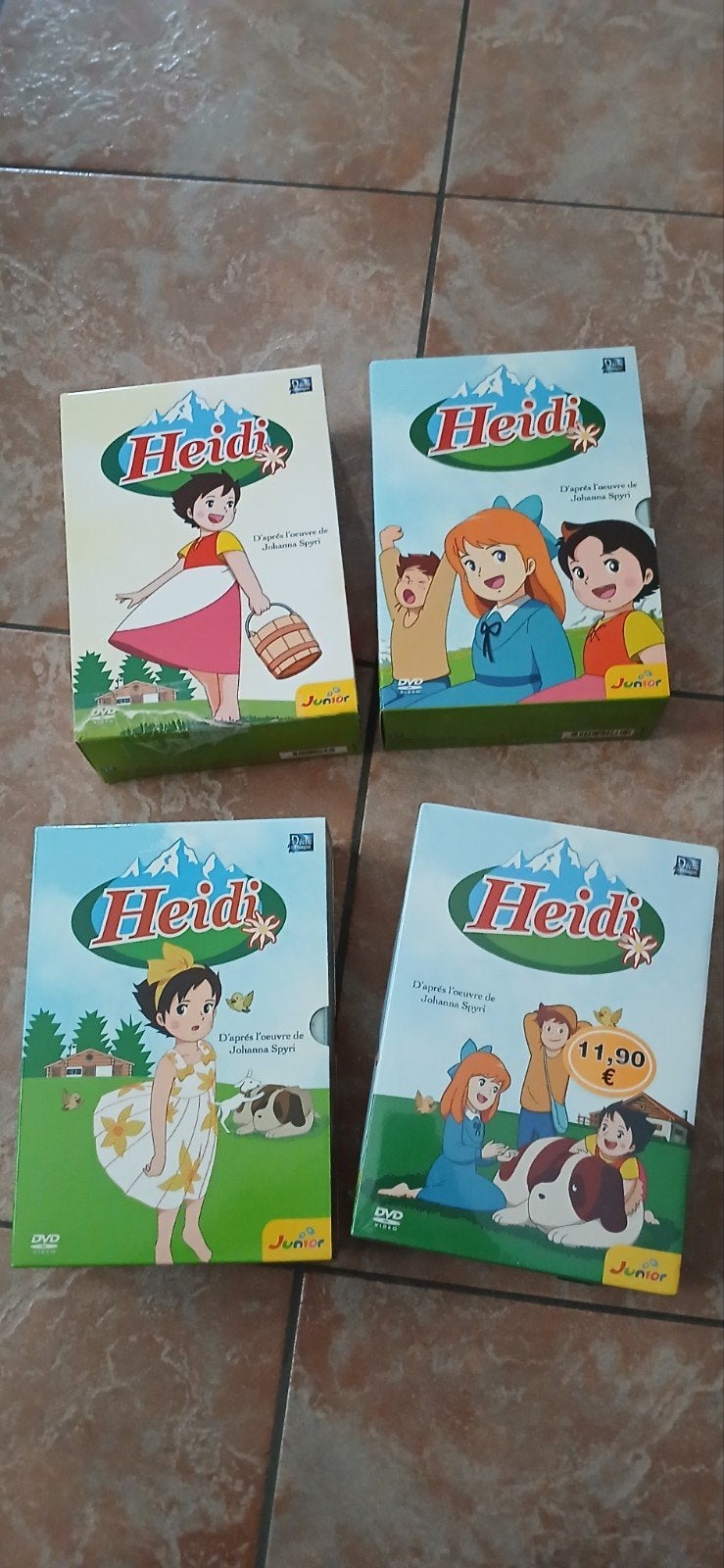 Intégrale 16 DVD Heidi, CD & DVD, DVD | Enfants & Jeunesse, Enlèvement ou Envoi