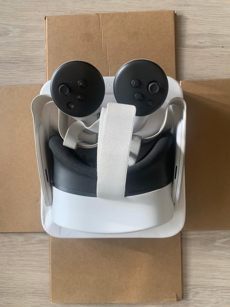 VR oculus quest 3s, Games en Spelcomputers, Virtual Reality, Ophalen of Verzenden, Zo goed als nieuw, VR-bril, Overige platformen