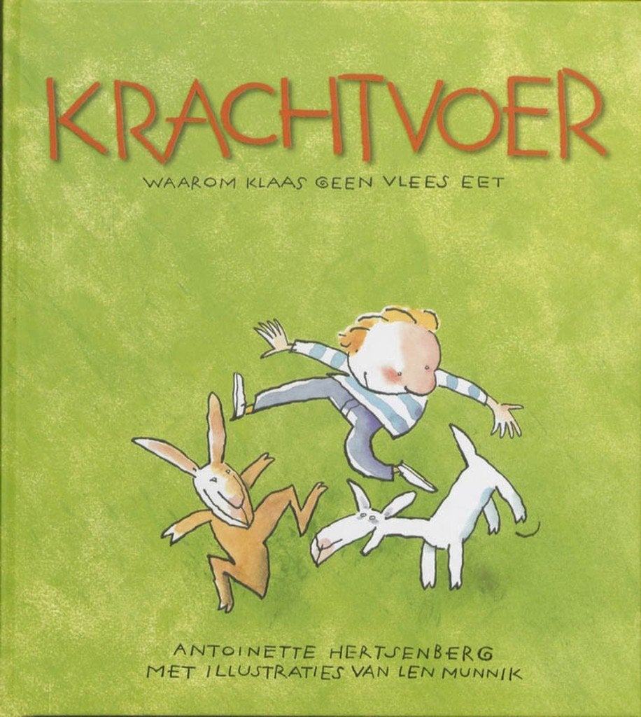 boek: de kleine vegetariër+Krachtvoer/Antoinette Hertsenberg, Boeken, Gezondheid, Dieet en Voeding, Ophalen of Verzenden, Gelezen