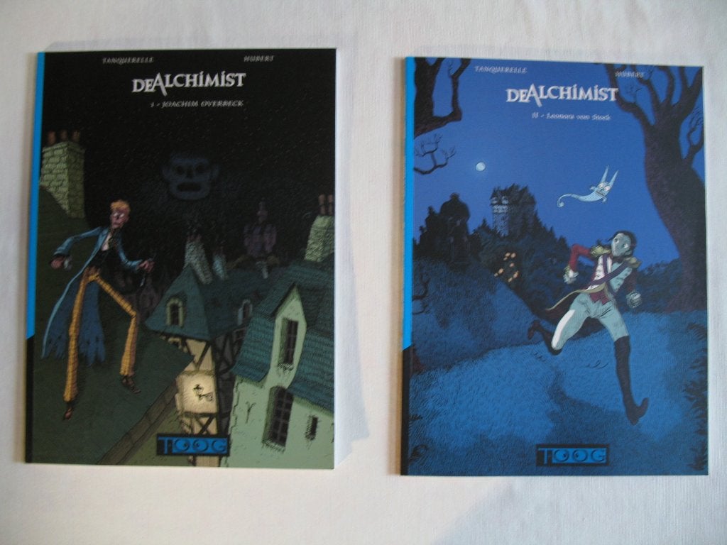 De Alchimist, 1 &2, 1ste druk, Hubert, Meerdere stripboeken, Ophalen of Verzenden, Nieuw