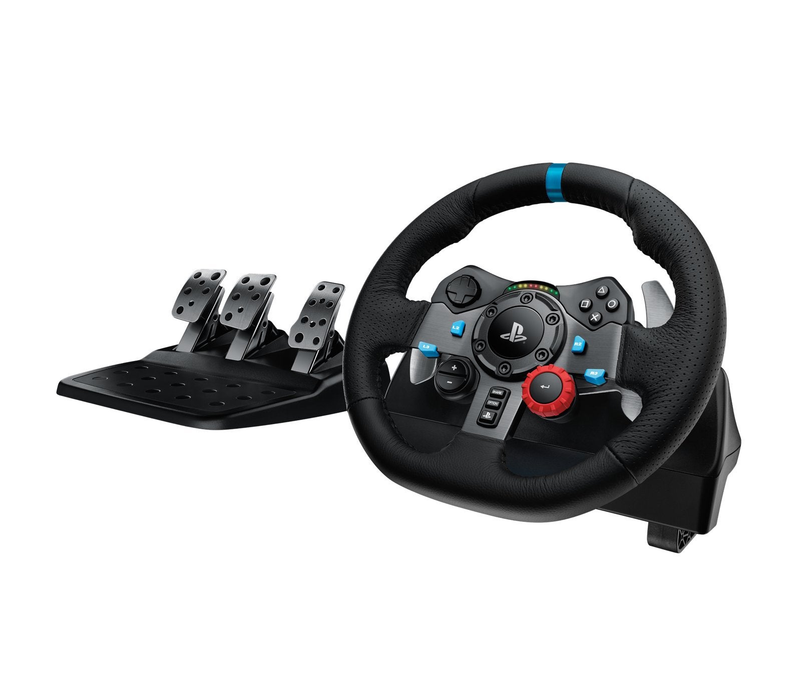 Logitech g29 driving force racing wheel with pedal, Games en Spelcomputers, Ophalen, Zo goed als nieuw, Stuur of Pedalen, PlayStation 4