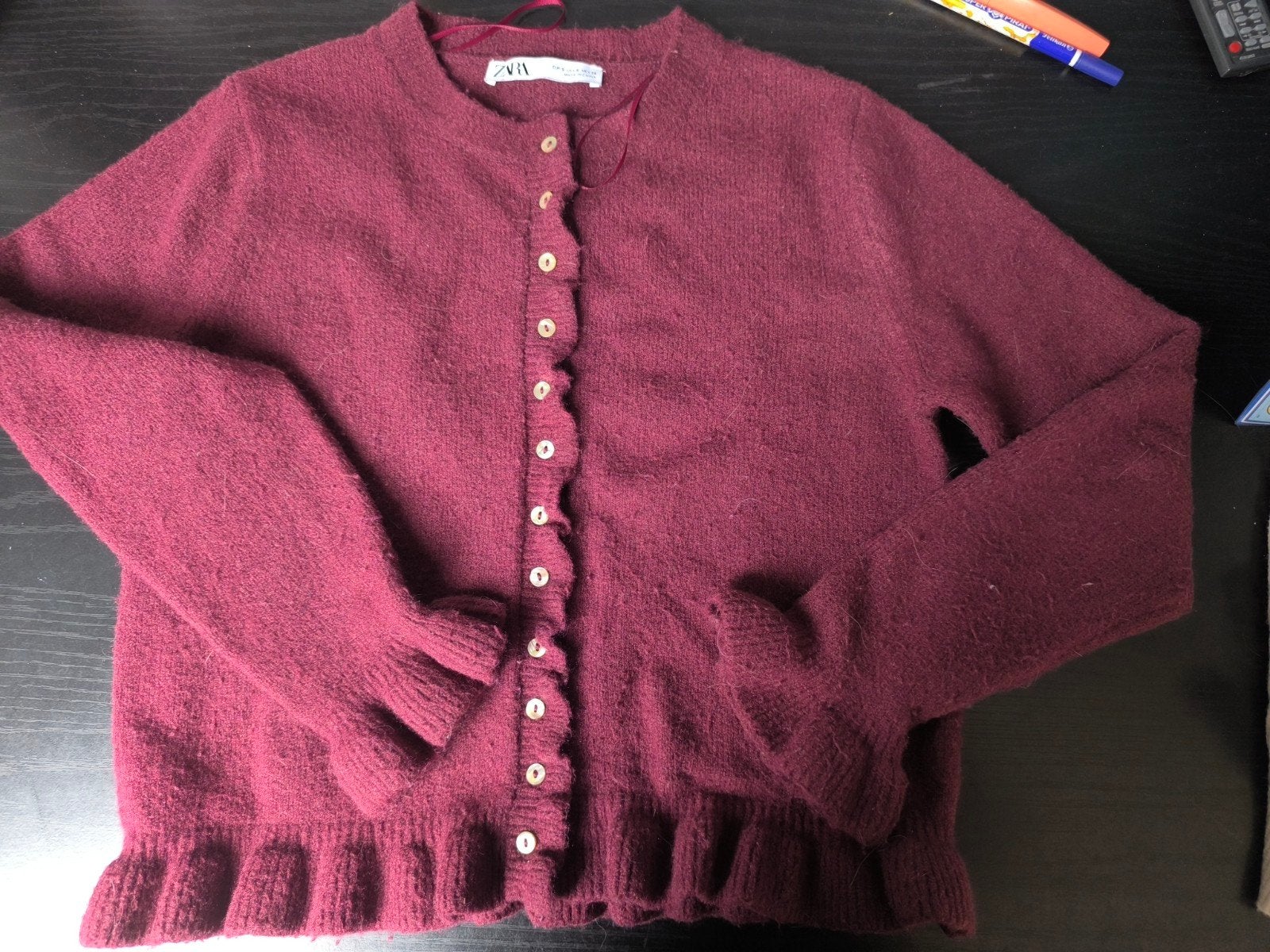 Zara gilet Small, Kleding | Dames, Truien en Vesten, Overige kleuren, Zara, Ophalen of Verzenden, Zo goed als nieuw