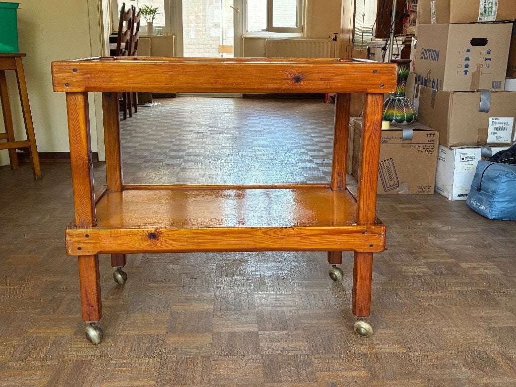 Desserte vintage, 25 à 50 cm, 50 à 100 cm, Enlèvement, Utilisé