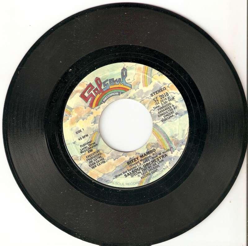 single Salsoul Orchestra - Ritzy mambo, Cd's en Dvd's, Vinyl Singles, Latin en Salsa, 7 inch, Single, Ophalen of Verzenden
