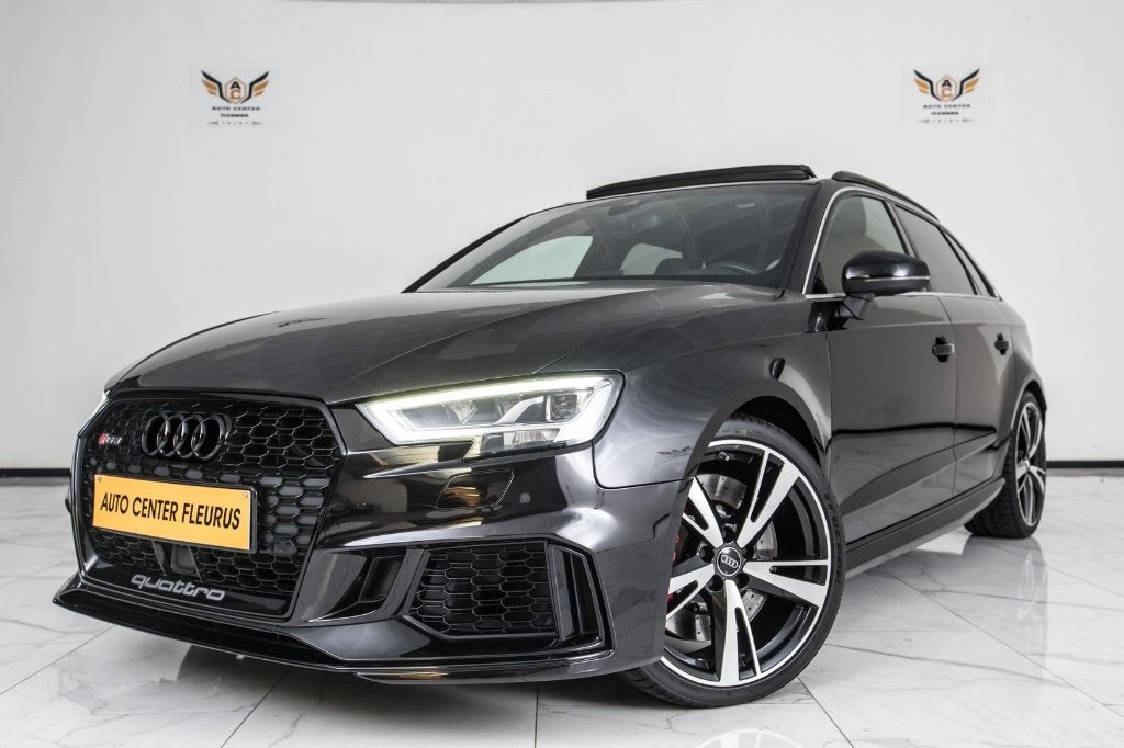 Audi RS3 2.5 TFSI Quattro Sportback, Automaat, Zwart, Leder, Particulier