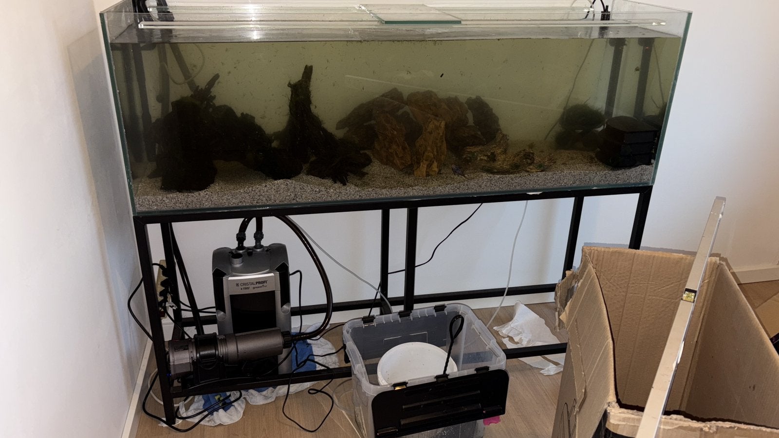Aquarium 150 cm, Enlèvement, Pompe, Comme neuf, JBL