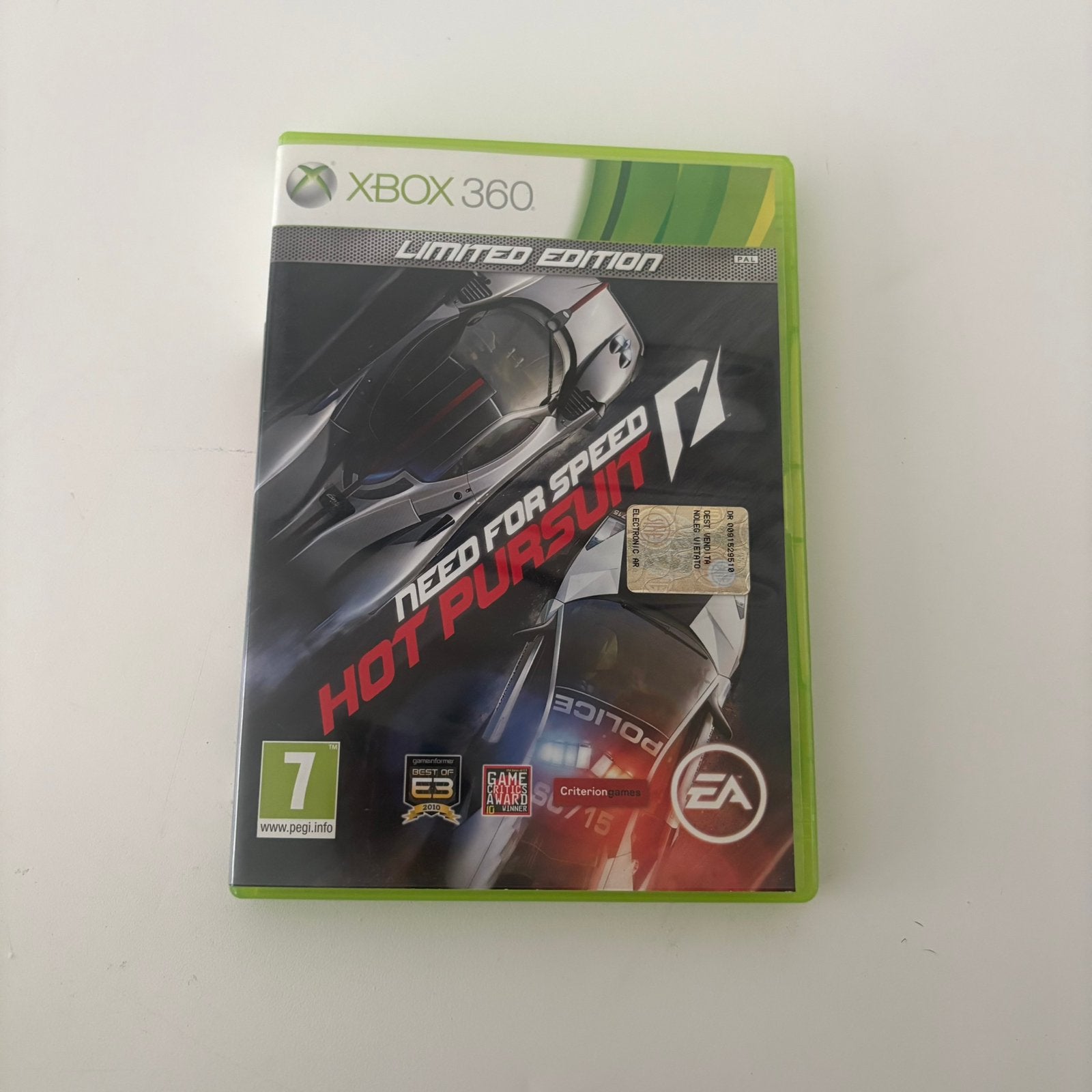 Need for speed hot pursuit game Xbox360, Games en Spelcomputers, 2 spelers, Ophalen of Verzenden, Zo goed als nieuw, Avontuur en Actie