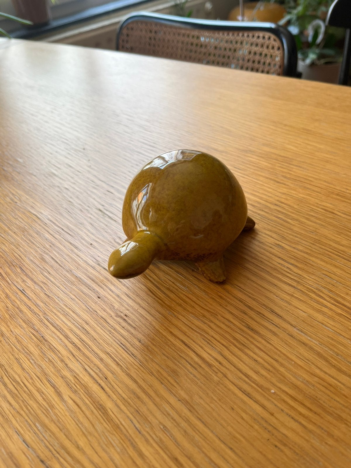 Keramiek beeldje schildpad, Ophalen of Verzenden