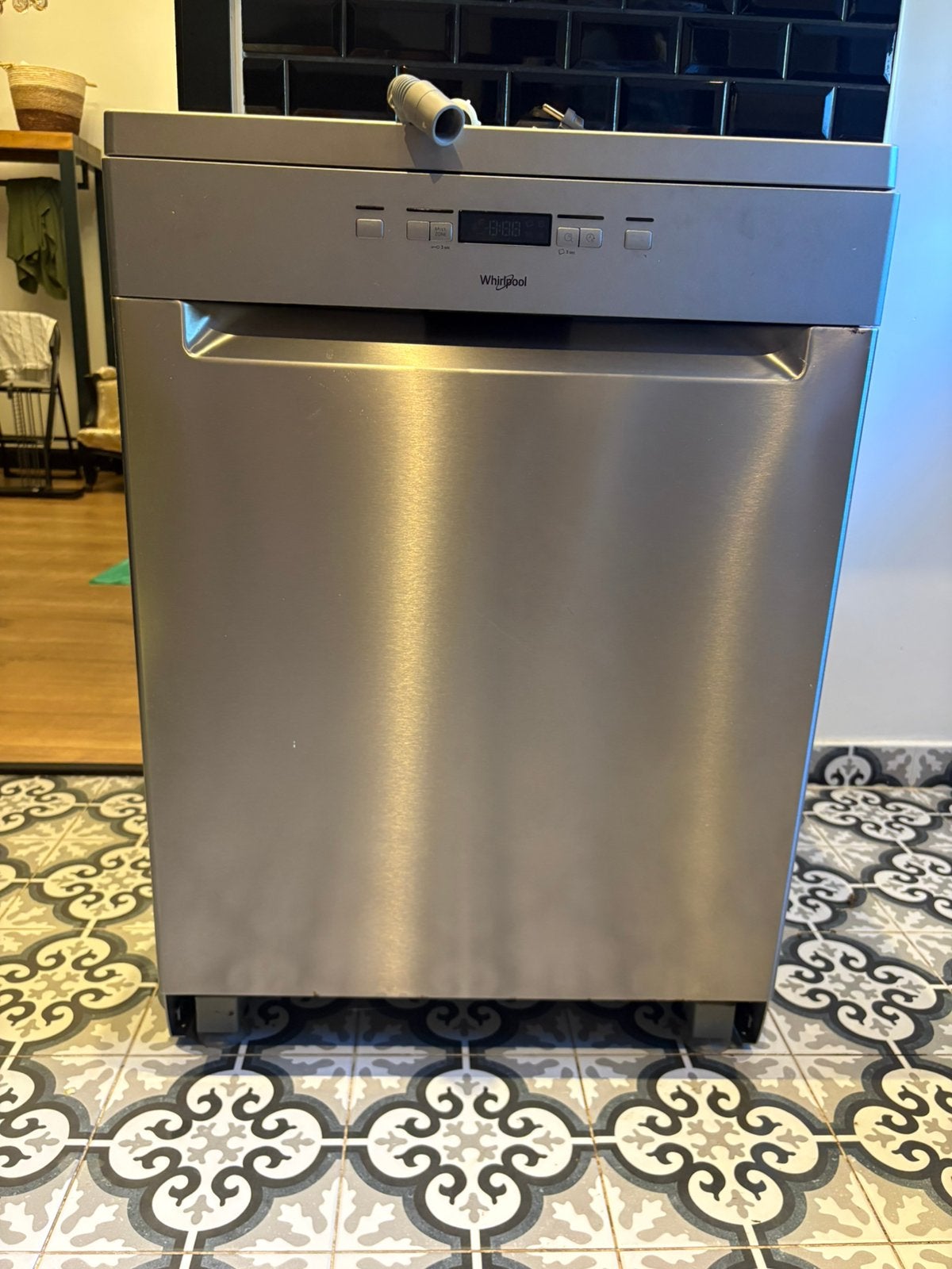 Lave-vaisselle Whirlpool Inox – Modèle OWFC 3C26 X, Electroménager, Enlèvement, Comme neuf