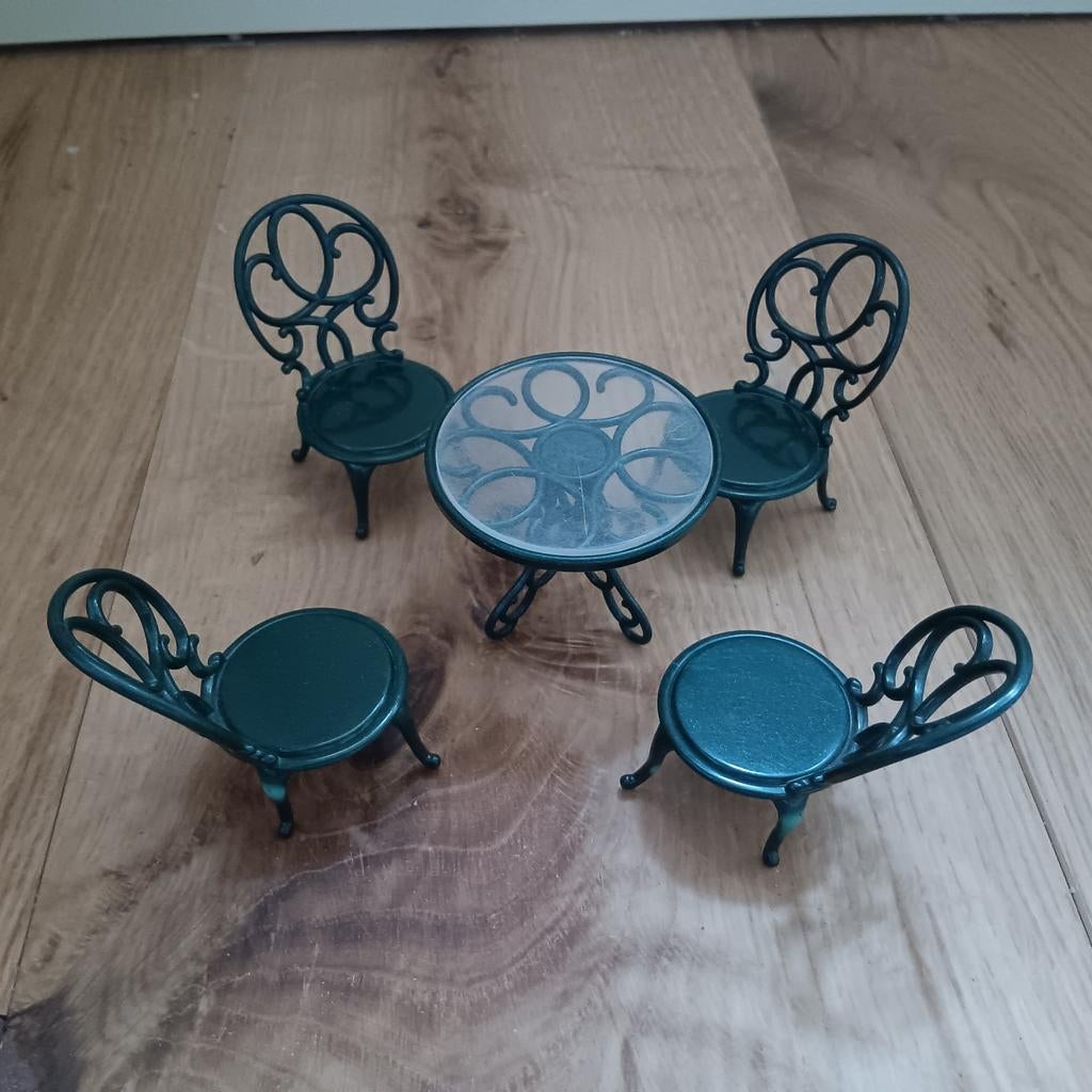 Sylvanian- het tuinmeubilair (4507), Ophalen, Gebruikt, Accessoires