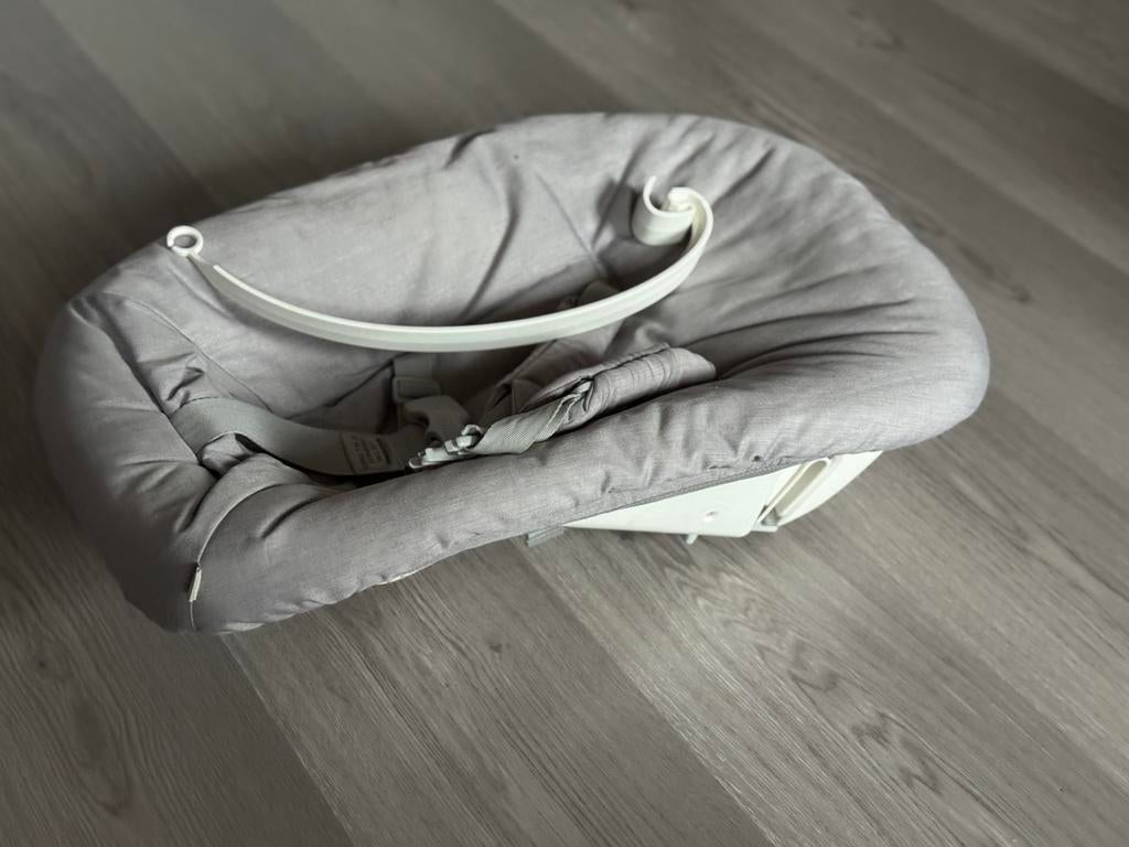 New bornset Stokke, Ophalen, Zo goed als nieuw
