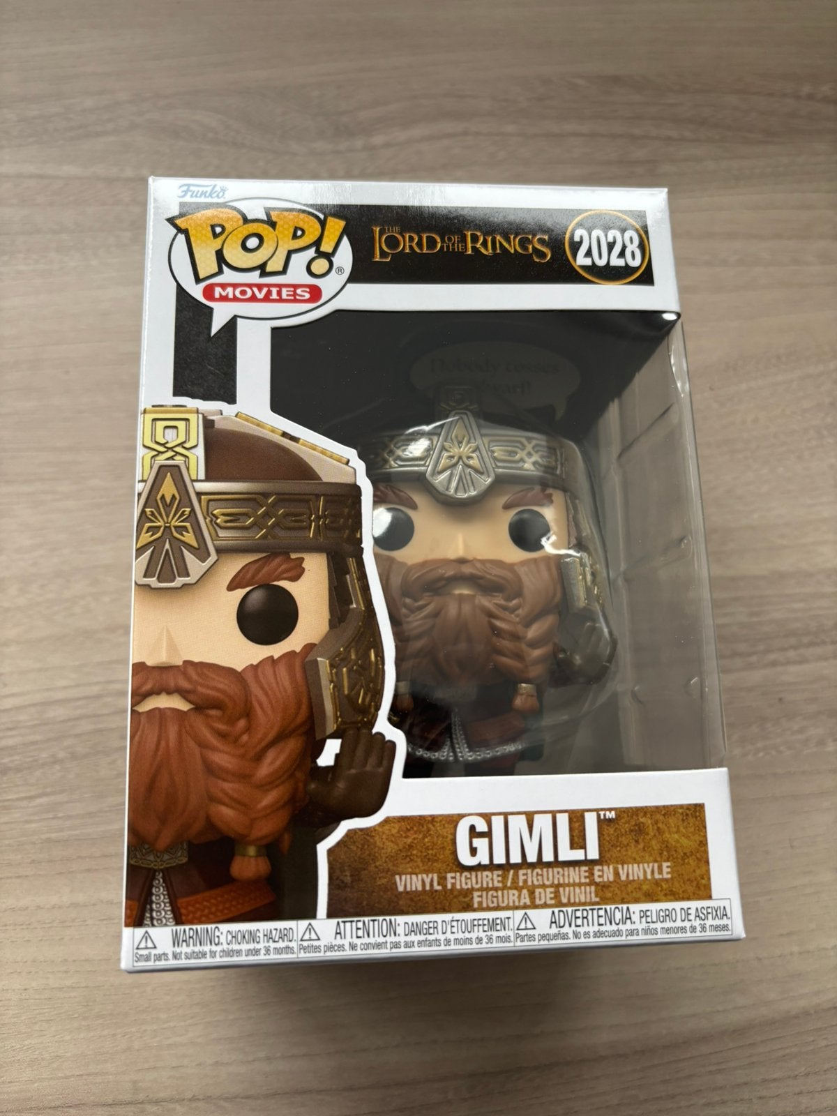 Gimli #2028 Funko Pop! Movies  | The Lord of the Rings, Collections, Jouets miniatures, Comme neuf, Enlèvement ou Envoi