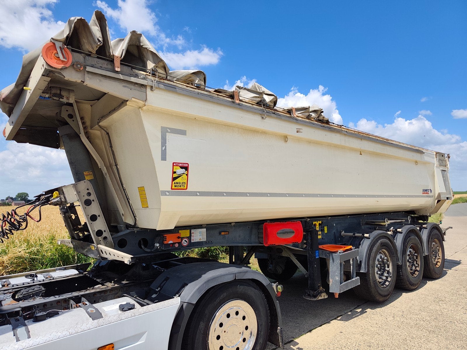 SEMI REMORQUE  SCHMITZ HARDOX/2020, Entreprise, Électrique, Achat