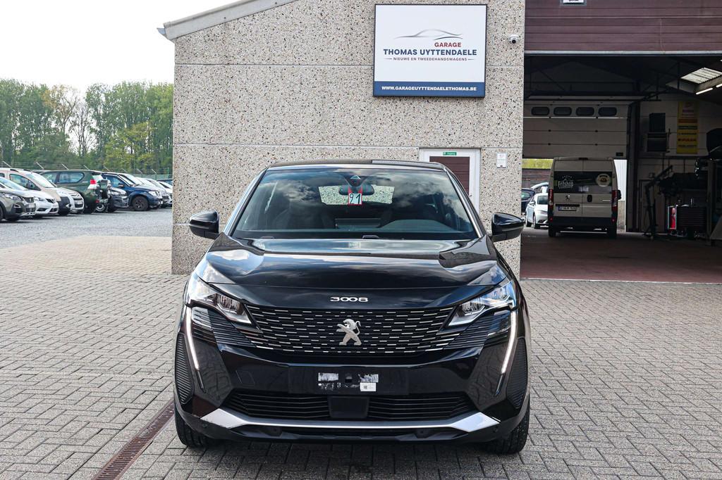 Peugeot 3008 BENZINE-HYBRID*AUTOMAAT*ACHTERUITRIJCAMERA*NAVI, Auto's, Gebruikt, 1199 cc, 1553 kg, Zwart