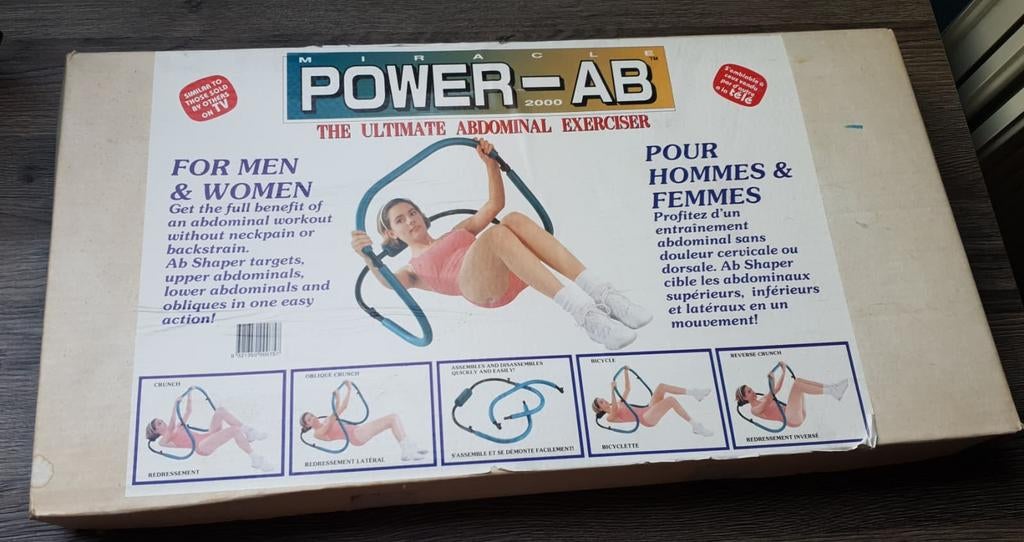 Power-Ab 2000 buikspiertrainer, Sport en Fitness, Fitnessmaterialen, Ophalen of Verzenden, Zo goed als nieuw, Buik, Overige typen