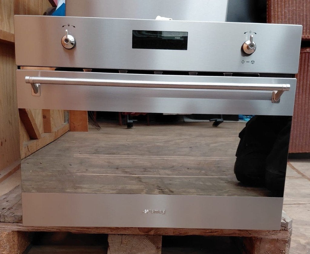 Smeg stoomoven, Elektronische apparatuur, Ophalen, 45 tot 50 cm, Smeg, Inbouw