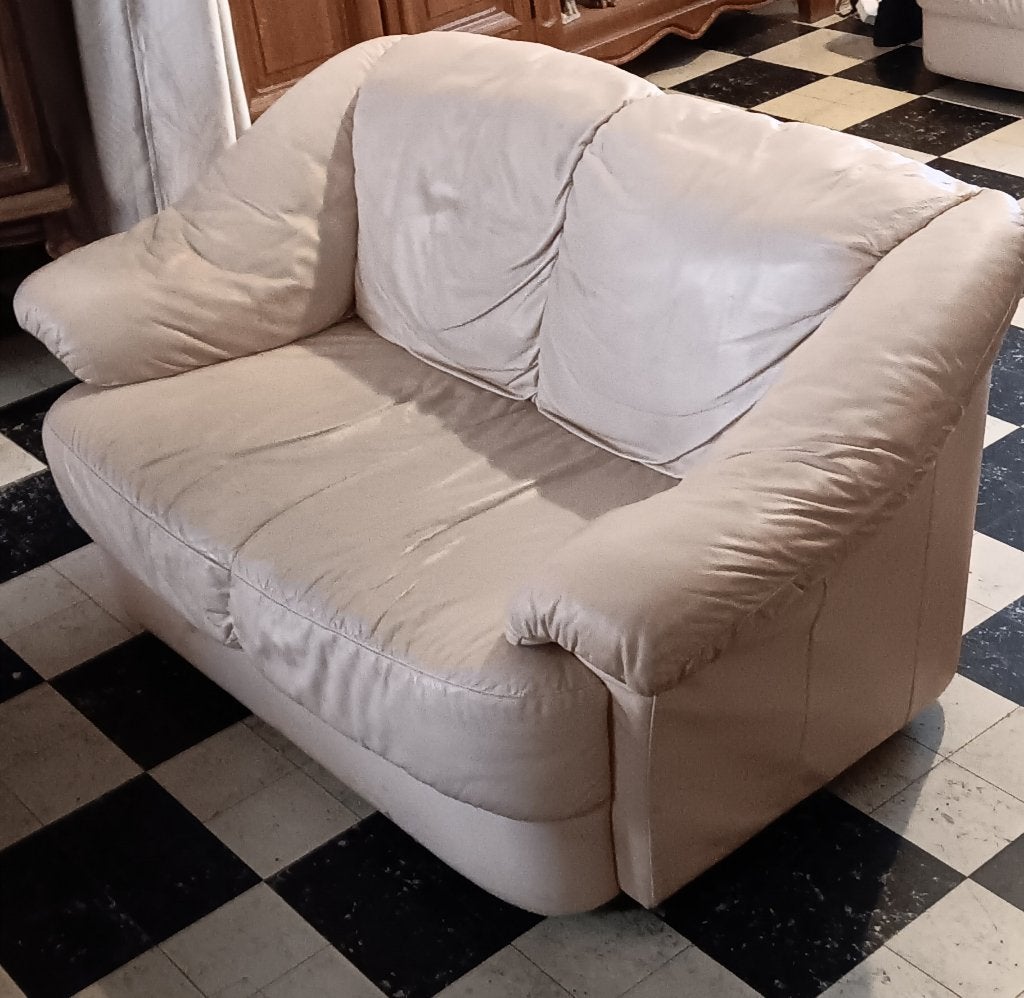 lederen zetels, Ophalen, Gebruikt, Leer, 150 tot 200 cm