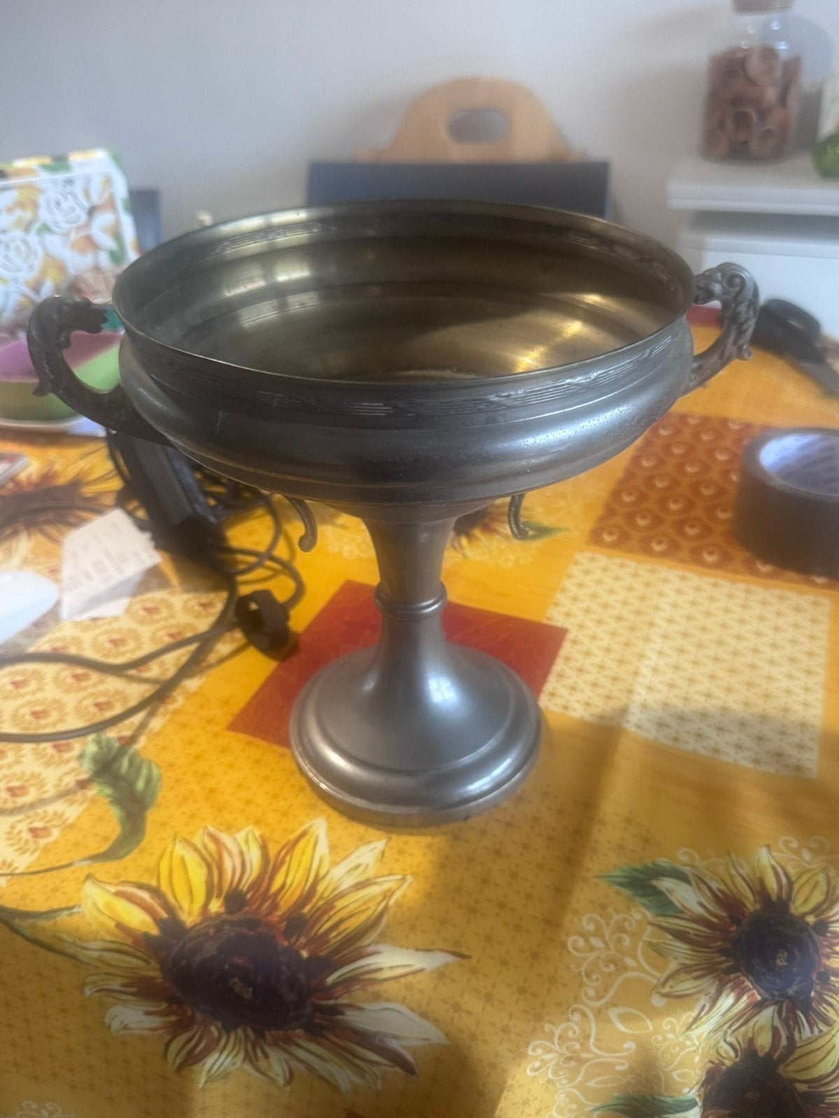Prachtige antieke neoklassieke centerpiece coupe / tazza, Antiek en Kunst, Antiek | Schalen, Ophalen