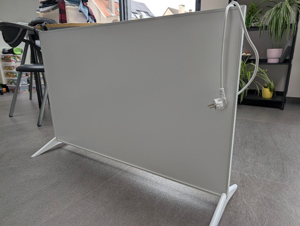 Blazi Komodo infrarood verwarmingspaneel – 800 W – met wifi, Ophalen, 30 tot 80 cm, Overige typen, Zo goed als nieuw