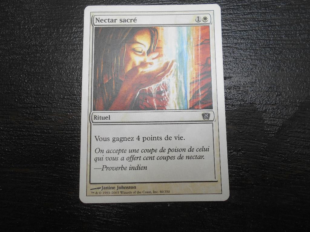 magic card The gathering rituel Nectar sacré, Enlèvement ou Envoi, Neuf