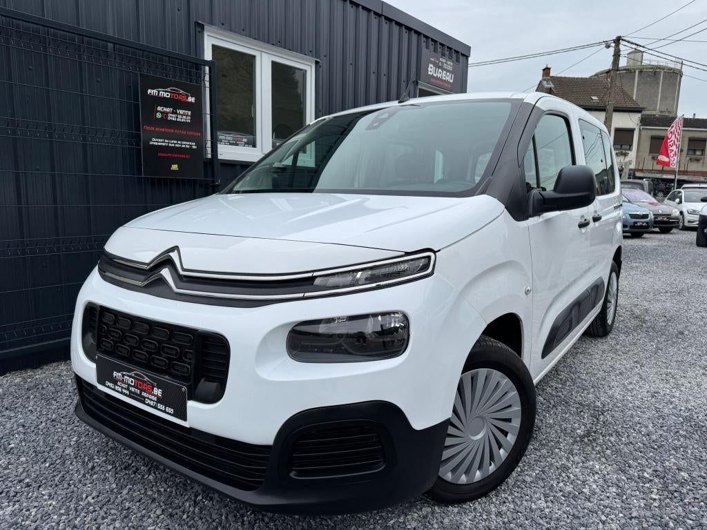 Citroen Berlingo 1.5HDi/1e hoofd/5 zitplaatsen/ 1 j garantie, Auto's, Peugeot, Voorwielaandrijving, 4 cilinders, Wit, 5 deurs