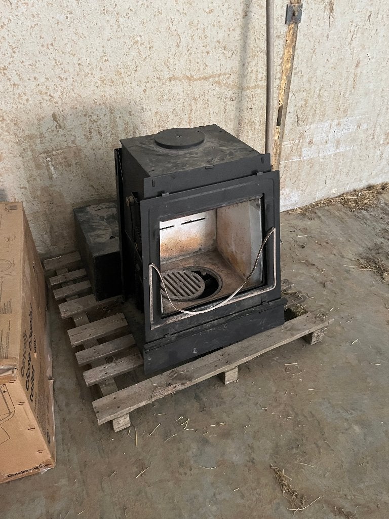 kachel deens Hwam, Huis en Inrichting, Ophalen, Gebruikt, Hout, Vrijstaand