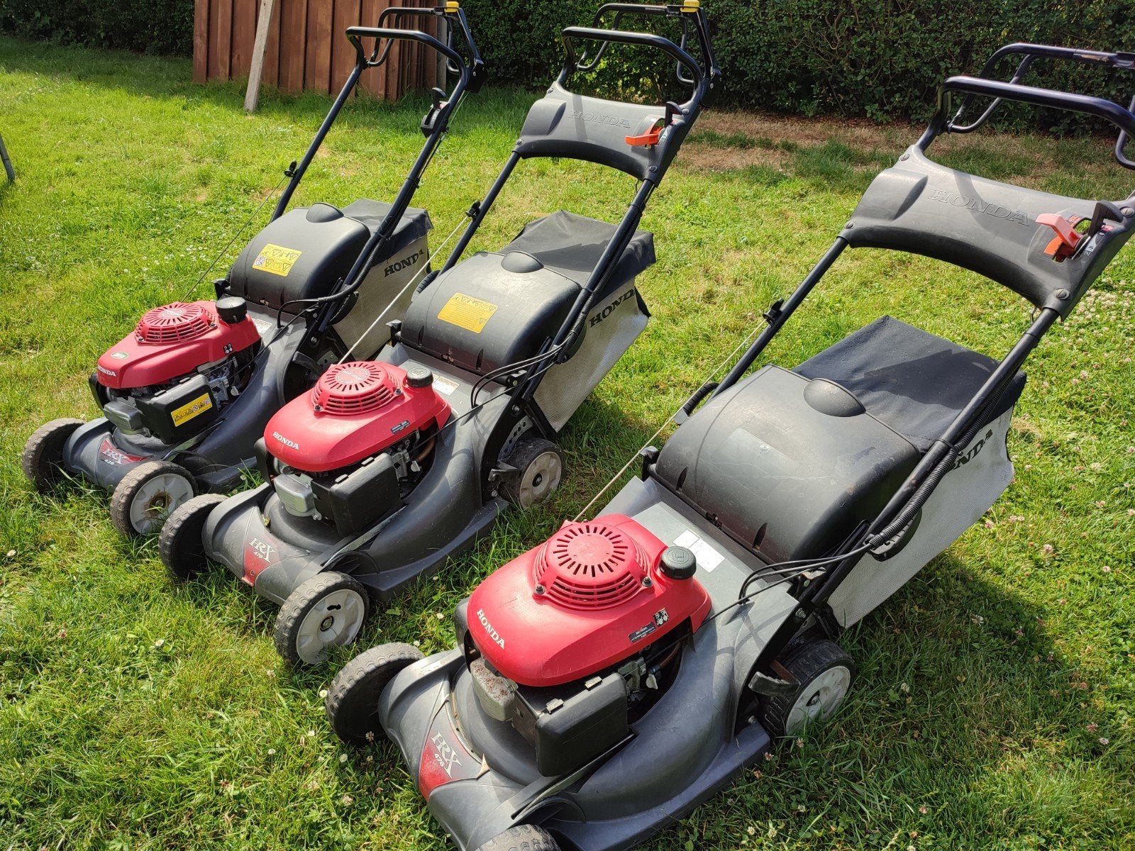 Honda hrx grasmaaiers, Tuin en Terras, Ophalen, Cirkelmaaier, Gebruikt, Honda.