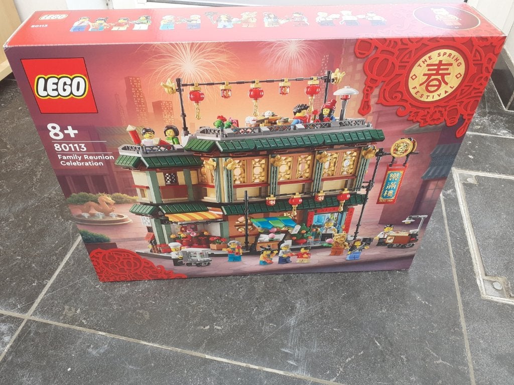 LEGO Chinees Nieuwjaar - 80113 - Feestelijke Familiereünie, Ophalen, Overige thema's, Lego, Nieuw