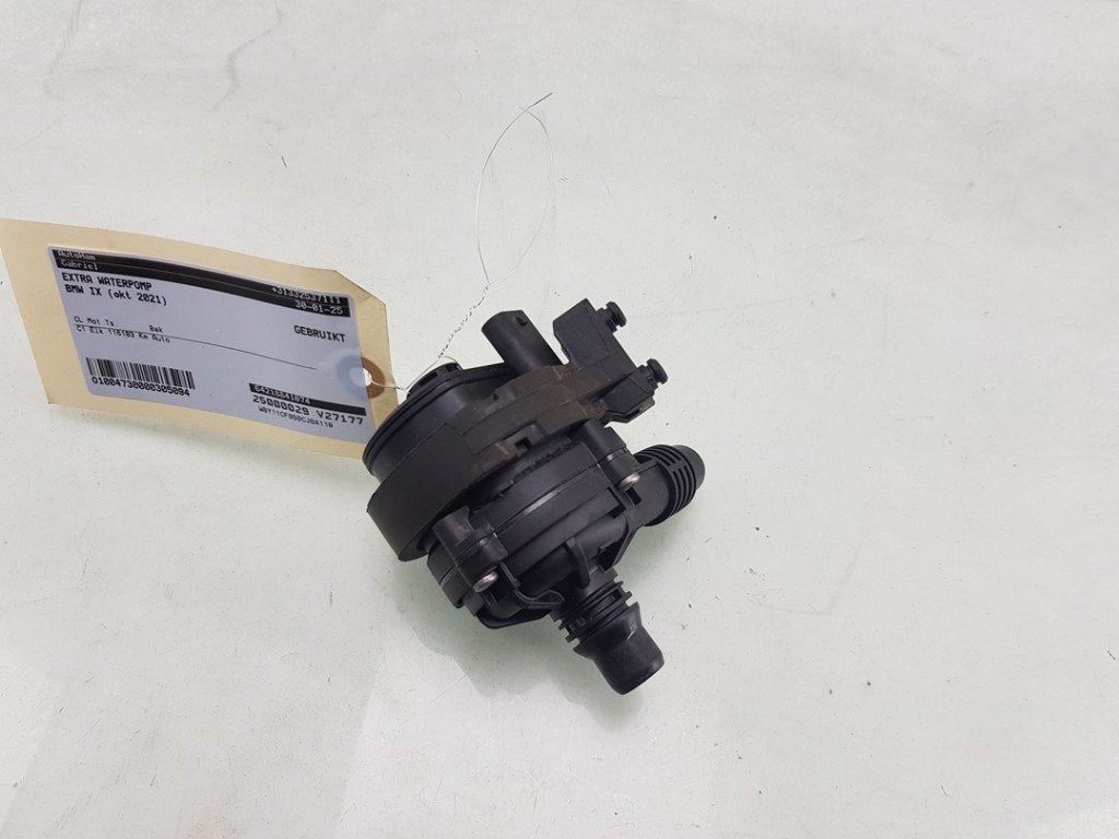 EXTRA EAU POMPE BMW iX (I20) (01-2021/-) (|64218841074|), Dhr. J. Ham, Administratie@autoham.nl, Utilisé, BMW