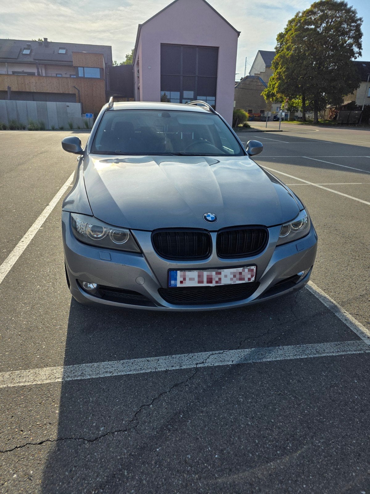 BMW 330d Touring E91 LCI 245ch CT 01/2027 + 8 roues, Auto's, BMW, Achterwielaandrijving, Xenon verlichting, Zwart, 2993 cc