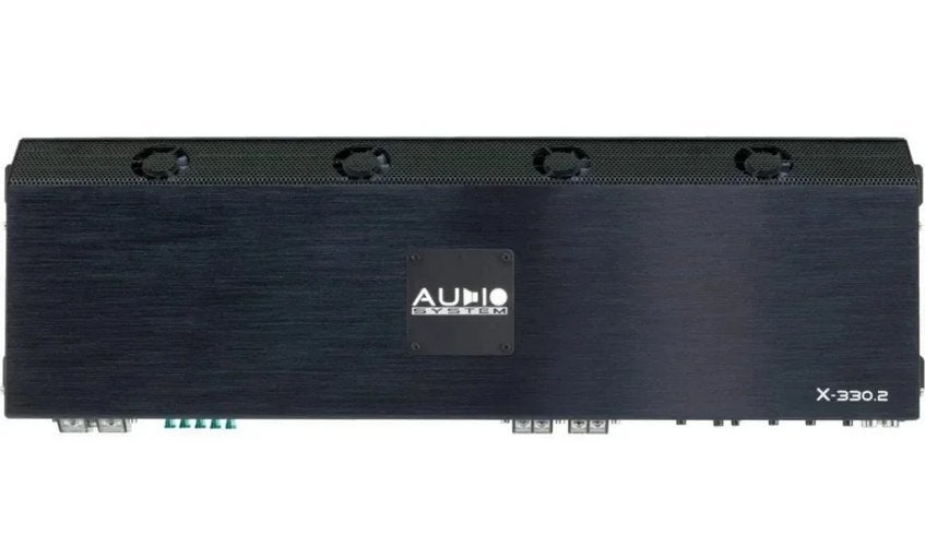 Audio System X-ion X-330.2 2 kanaals / mono versterker, Auto diversen, Autospeakers, Ophalen of Verzenden, Nieuw