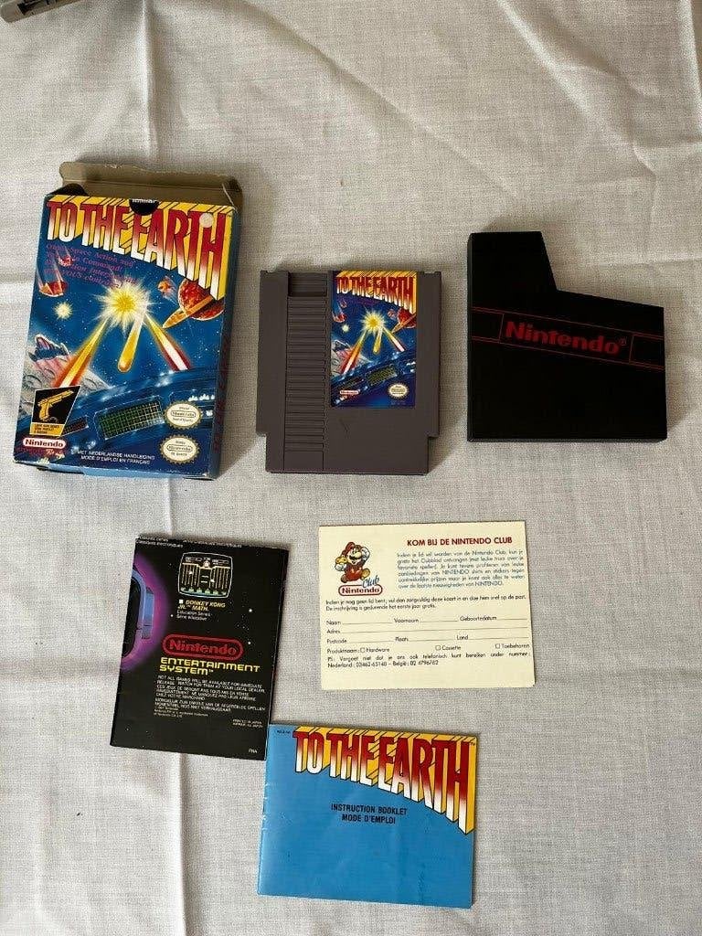 To The Earth NES PAL – compleet in doos met handleiding, Consoles de jeu & Jeux vidéo, Jeux | Nintendo NES, Enlèvement ou Envoi
