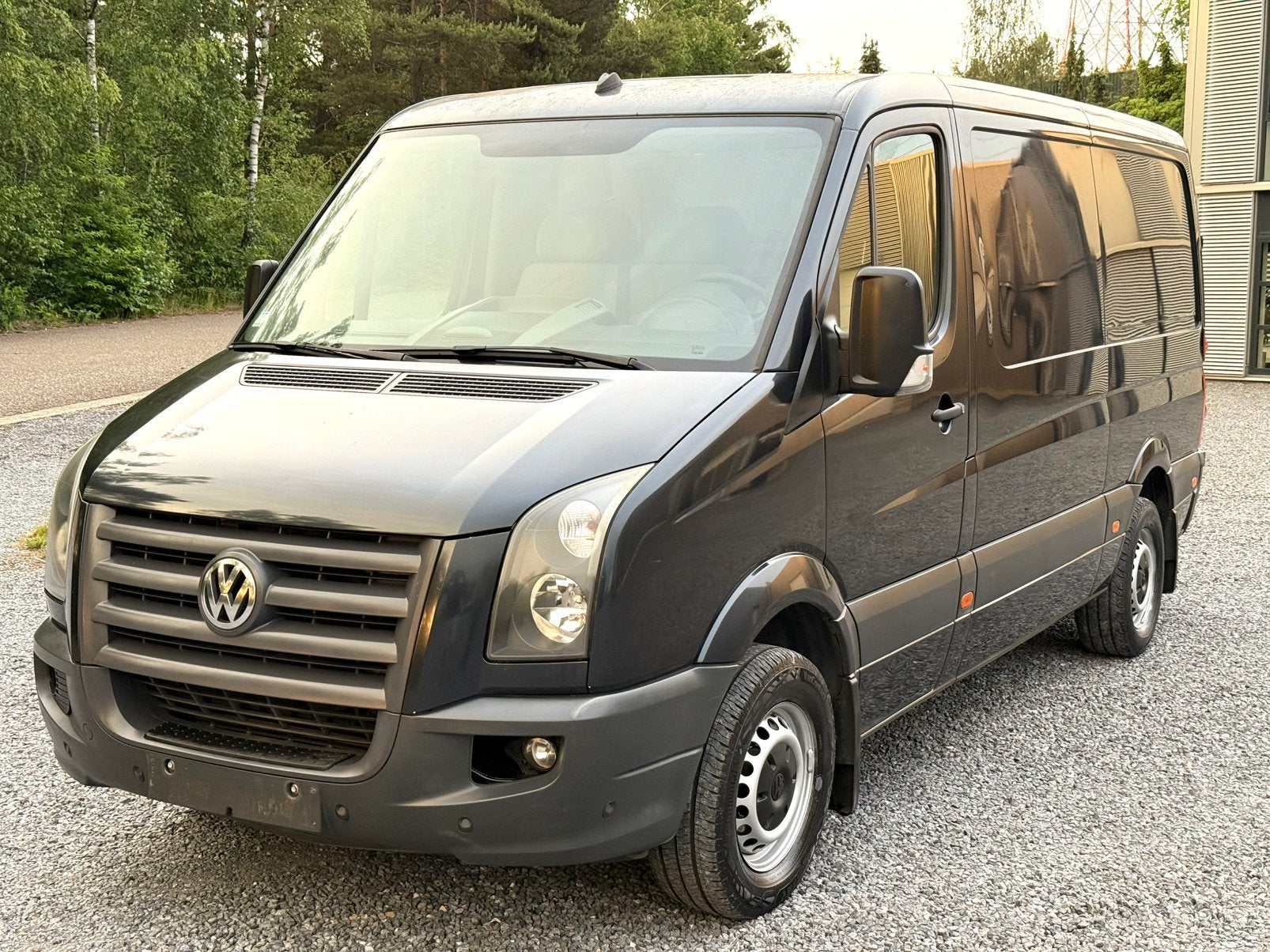 Vw Crafter 2.5TDI L2 H1 Trekhaak Airco Gekeurd vv Top Staat, Auto's, Bestelwagens en Lichte vracht, Particulier, ABS, Airbags