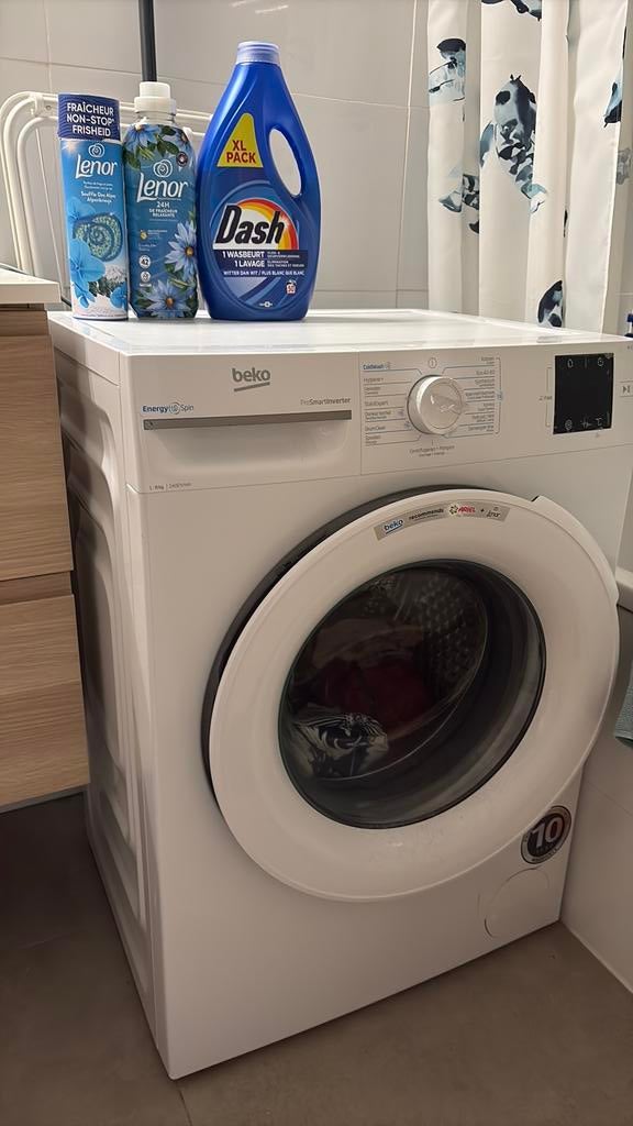 Lave linge, 8 à 10 kg, Enlèvement, Utilisé, Classe énergétique A ou plus économe