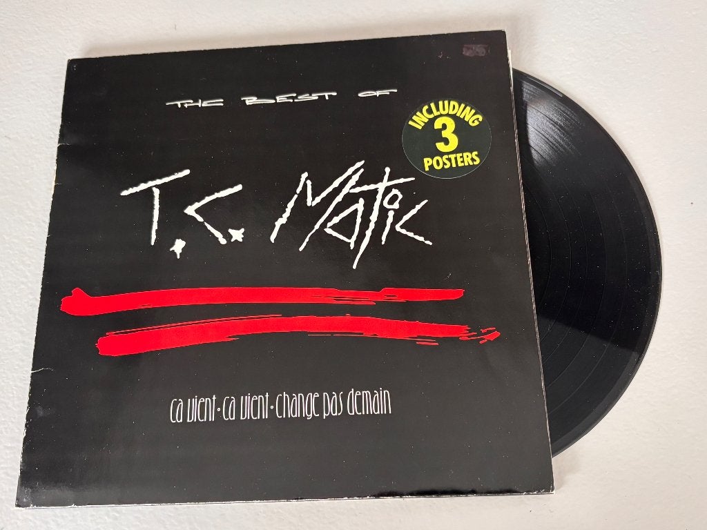 T.C.Matic (Arno) LP Best of + 3 exclusieve TC Matic posters, CD & DVD, Enlèvement ou Envoi, LP