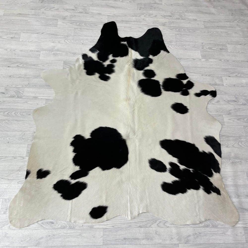Koeienhuid zwart wit 185x160cm | Lederstore, Neuf, Tapisserie murale, Multicolore, Matériau naturel