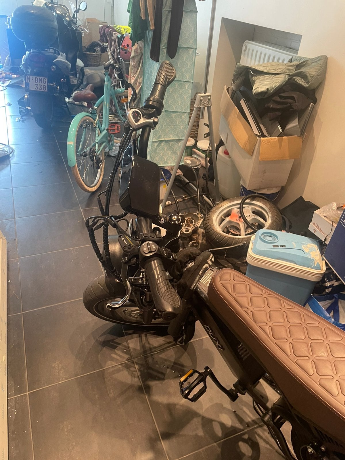 Ouxi v8 ultra 2025 editie 1200km net nieuw 2 nfc sleutels, Fietsen en Brommers, Ophalen, Zo goed als nieuw, Schijfrem, 24 inch
