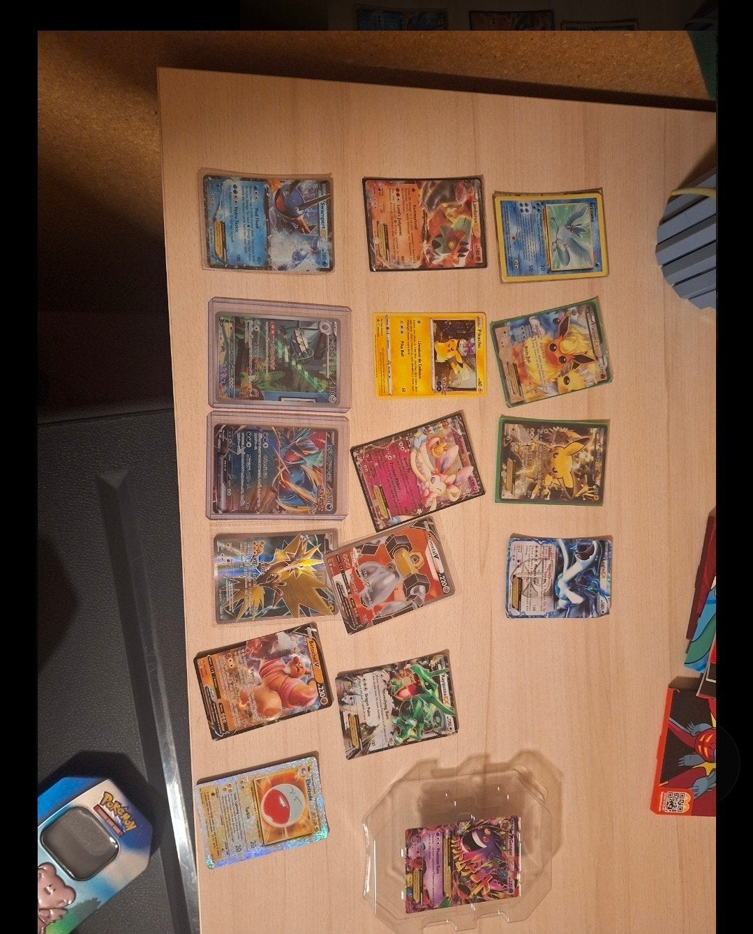 Pokemon kaarten, Ophalen