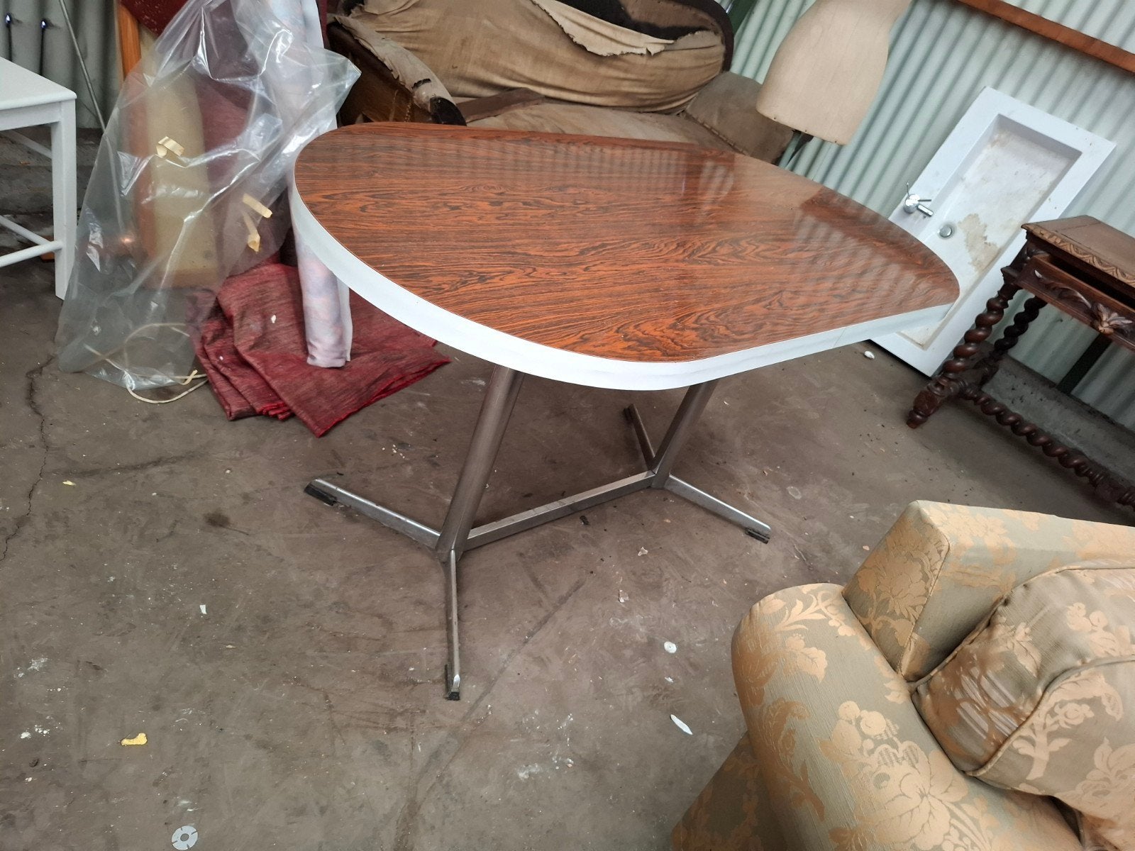 vintage tafel, Huis en Inrichting, Tafels | Eettafels, Ophalen