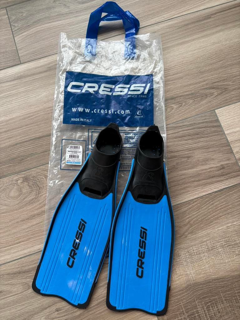 Flippers Cressi, Watersport en Boten, Snorkelen, Ophalen, Zo goed als nieuw