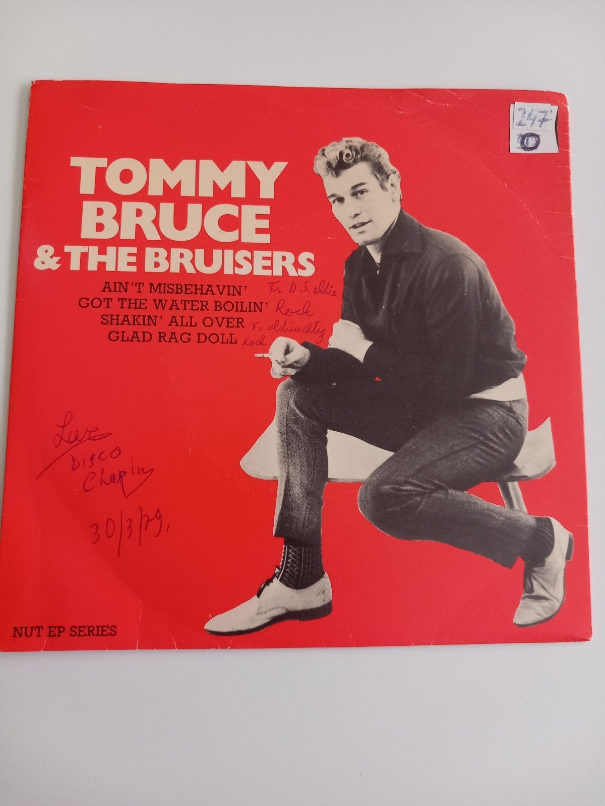 TONY BRUCE & THE BRUISERS . EP. 45T, EP, Pop, EP