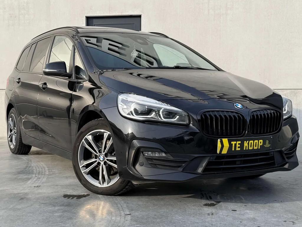 BMW 2 Serie Tourer 216 Gran *Pano*Headup*Camera*Led*Trekhaak, Auto's, BMW, USB, Gebruikt, 136 pk, Zwart